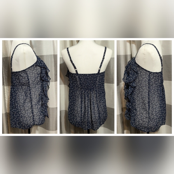 Bundle of Sheer Blouses all Size Small GUC - Picture 8 of 14